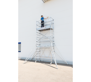 Échafaudage pliant 0,75x1,80 m avec stabilisateur | © MUNK GmbH
