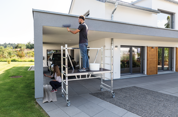 Anwendungsbild Klappgerüst | © MUNK GmbH Anwendungsbild Klappgerüst | © MUNK GmbH