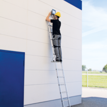 Straight ladd. rung Safe R13 w. std stab.,12 rgs | © MUNK GmbH