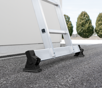 Traverse nivello® sur échelle d'appui Application | © MUNK GmbH