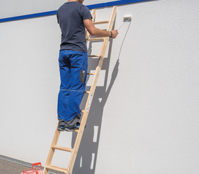 Échelle d’appui en bois 10 marches Application | © MUNK GmbH