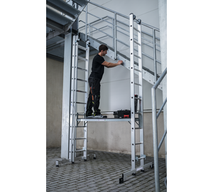 Éch. poly. av trav. nivello® 3x10barr. Échafaudage | © MUNK GmbH