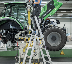 Échelle double à marches 1côté, 6 mar. Application | © MUNK GmbH