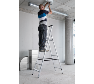 ML Stufen-Stehleiter einseitig , 6 Stufen | © MUNK GmbH