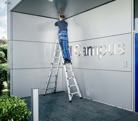 Échelle télescopique 4 pans sans Trav 4x5 Spr Application | © MUNK GmbH