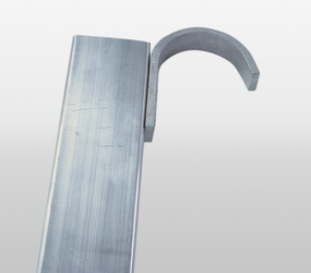 Crochets pour échelles à marches et à barreaux, pour rail de guidage jusqu’à Ø 36 mm | © MUNK GmbH Crochet pr éch. à mar. et barr. rails jusq. Ø36mm | © MUNK GmbH