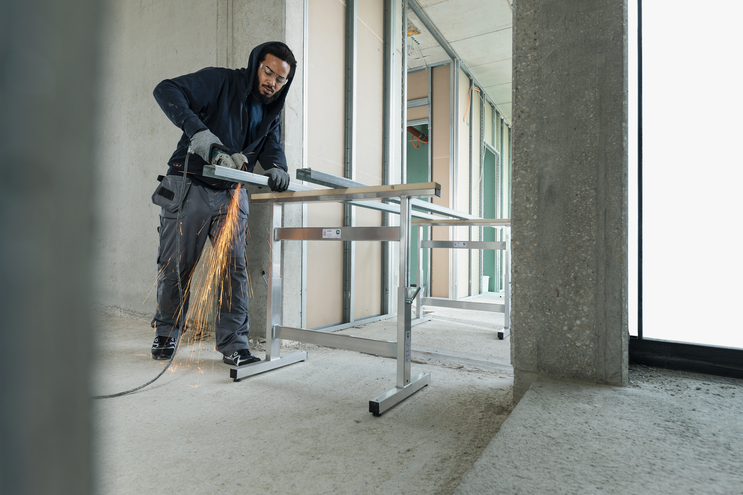 Arbeitsbock H.nverst.bar, 700-1000mm, 0,50x0,78m  | © MUNK GmbH