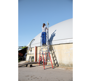 Plattformleiter steckbar 3+4 Stufen Anwendung | © MUNK GmbH