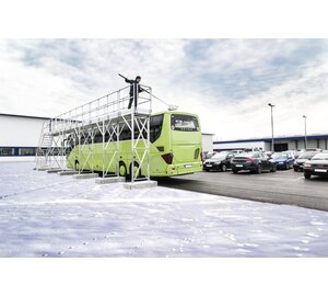 Enteisungsanlage mit Bus, Heck | © MUNK GmbH