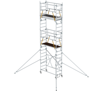 Échaf. pliant SG 1,80x0,75 m, av stab., ht. PF 5,16 m | © MUNK GmbH