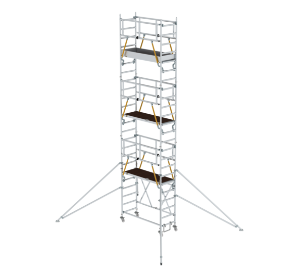 Échaf. pliant SG 1,80x0,75 m, av stab., ht. PF 6,0 m | © MUNK GmbH
