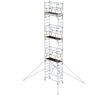 Échaf. pliant SG 1,80x0,75 m, av stab., ht. PF 7,12 m | © MUNK GmbH
