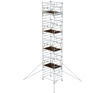 Échaf. pliant SG 1,80x1,35 m, ac stab., H. PF 7,96m | © MUNK GmbH