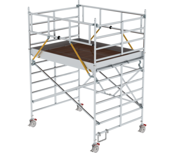 Échaf. pliant avec 3 PF et haut. de travail 4,51 m | © MUNK GmbH