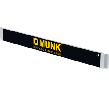 Planche de bord en alu, côté long, pour FlexxTower SGX | © MUNK GmbH