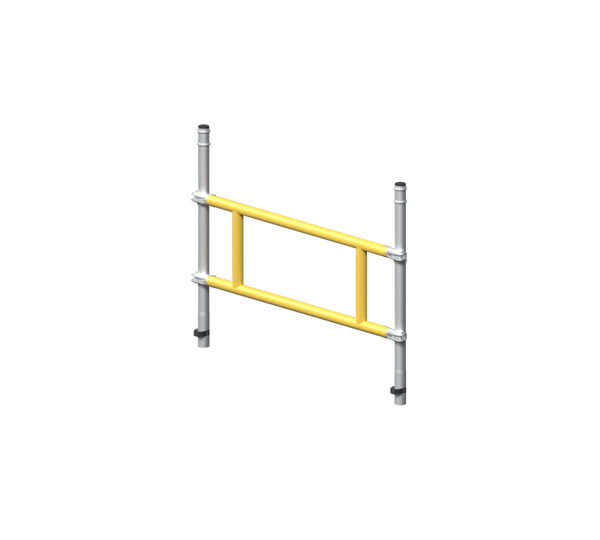 Railing set, single-sided, for assembly platform | © MUNK GmbH