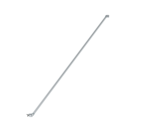 Handrail for scaff. length 2.45 m for stair scaff. | © MUNK GmbH