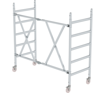 Unité cadre pliant, 4 roul. orient. et frein arr. | © MUNK GmbH