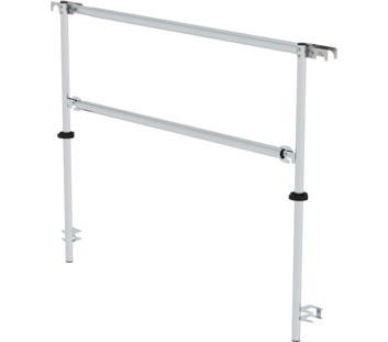 Garde-corps de sécurité de montage télescopique à 1800 mm | © MUNK GmbH