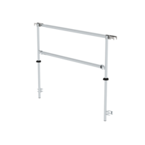 Protective assembly railing telescopic at 1800 mm | © MUNK GmbH