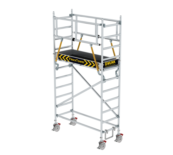 FlexxTower SGX mit Ergo-Plattform Plattformhöhe 2,51 m | © MUNK GmbH