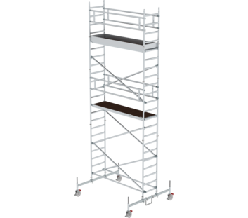Mob.scaff. 0.75x2.45m chass.bar,pf H=5.45m | © MUNK GmbH