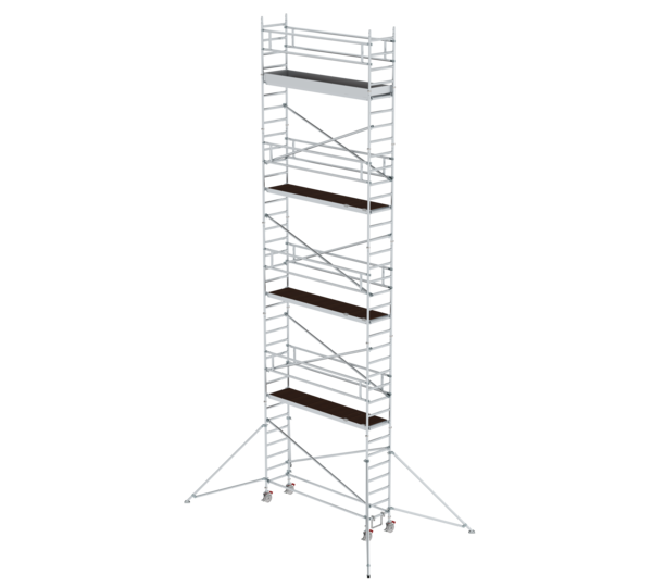 Rollgerüst 0,75x3,0 m mit  Ausleger, PF-Höhe 9,35 m | © MUNK GmbH Rollg. 0,75x3,0m Ausl., PF-H. 9,35m | © MUNK GmbH