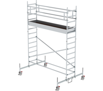 Mob.scaff. 0.75x3.0m chass.bar,pf H=3.45m | © MUNK GmbH