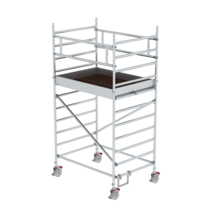 Mob.scaff. 1.35x1.80m,w. doub.pf, pf. H=2.45m | © MUNK GmbH