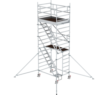 Rollg. 1,35x1,80m  Schräga. & Ausl., PF-H. 4,35m | © MUNK GmbH