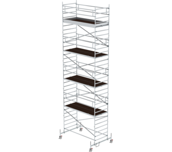 Mob. scaff 1.35x3.0m with chas.b/db.pf, pfh 8.45m | © MUNK GmbH