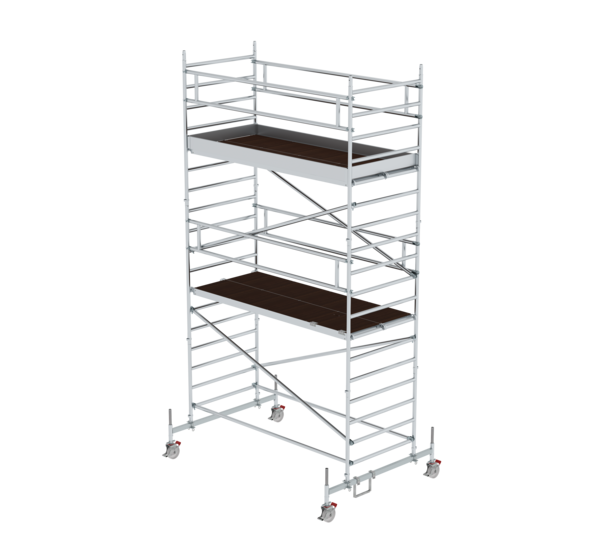 Rollgerüst 1,35x3,0m m. Fahrb. & Dp-PF PF-H 4,45m | © MUNK GmbH