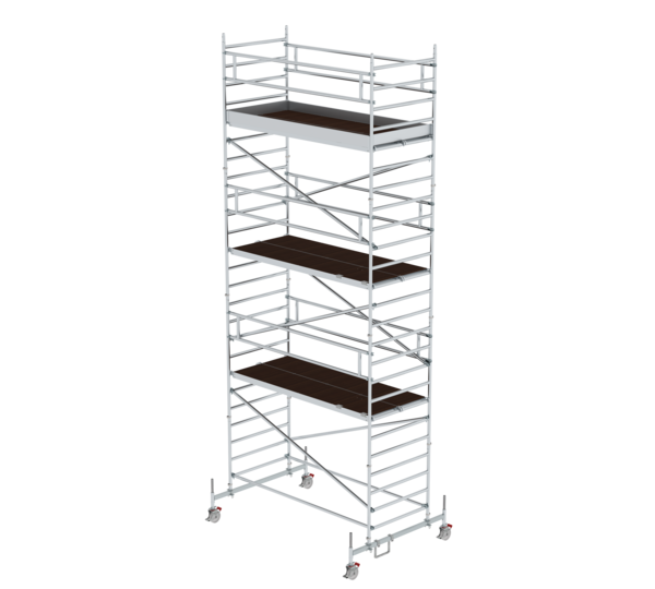 Rollgerüst 1,35x3,0m m. Fahrb. & Dp-PF PF-H 6,45m | © MUNK GmbH