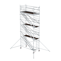 Mob. scaf. 1.35x3.0 m,incl. asc/outr. pf H=6.35 m | © MUNK GmbH