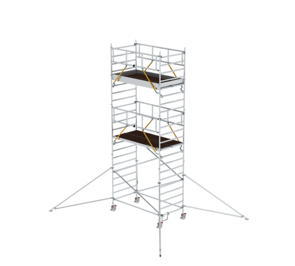 Éch. roul. SG 2,45x1,35 m av stab. & PF x2, H. PF 5,59 m | © MUNK GmbH