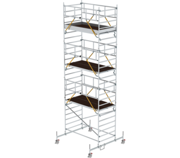 Mob. scaff SG 2,45x1,35 m with chas.b/db.pf pfh 6,62 m | © MUNK GmbH