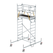 Fold.scaff. SG 1,80x0,75 m, w. chass.bar, pf H=3.26 m | © MUNK GmbH