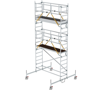 Fold.scaff. SG 2,45x0,75 m m, w. chass.bar, pf H=4,66 m | © MUNK GmbH