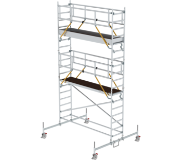 Fold.scaff. SG 3,00x0,75 m, w. chass.bar, pf H=4,66 m | © MUNK GmbH