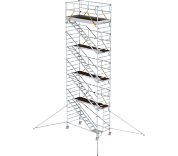 Mob. scaf. SG 3,00x1,35 m,incl. asc/outr.pf H=8,39 m | © MUNK GmbH