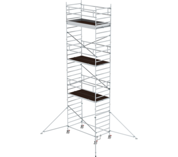 Folding scaff. 1.35x2.45m Outr.&double pf, pf H=7.35m | © MUNK GmbH