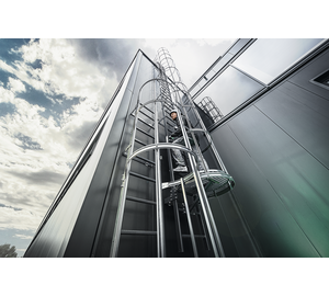 Fixed ladder system Ascent Application | © MUNK GmbH