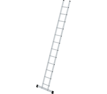 Straight ladder 350 mm wide w. std.stab., 12 rgs | © MUNK GmbH