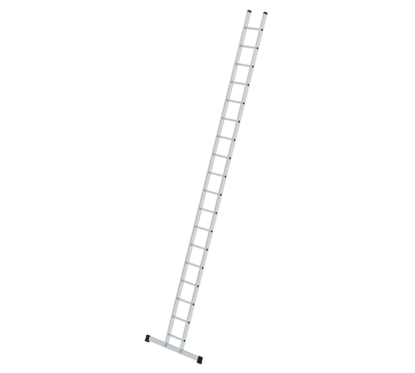 Straight ladder 350 mm wide w. std.stab., 18 rgs | © MUNK GmbH