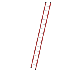 Straight ladder RFG/alu w/o stab., 14 rungs | © MUNK GmbH