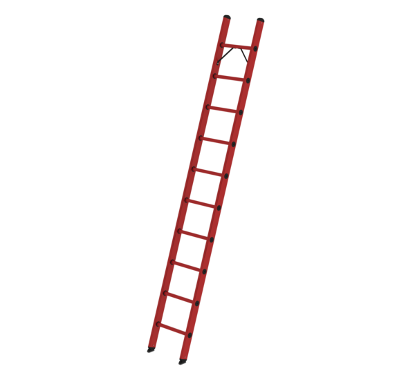 Straight ladder RFG w/o stab., 10 rungs | © MUNK GmbH