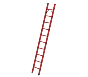 Straight ladder RFG w/o stab., 10 rungs | © MUNK GmbH