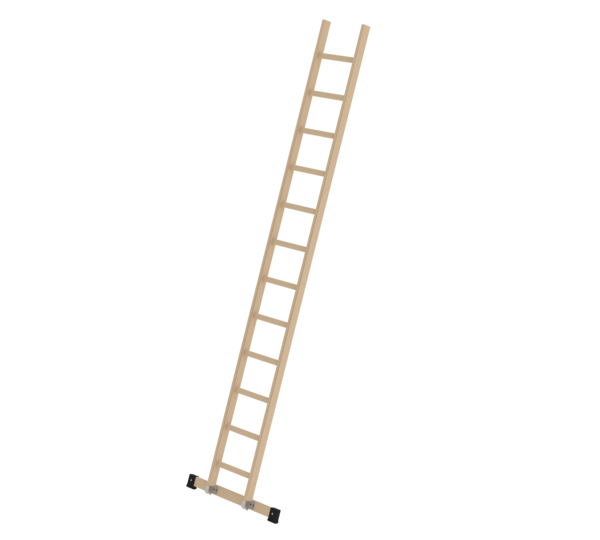 Échelle d’appui en bois avec trav., 12 barreaux | © MUNK GmbH