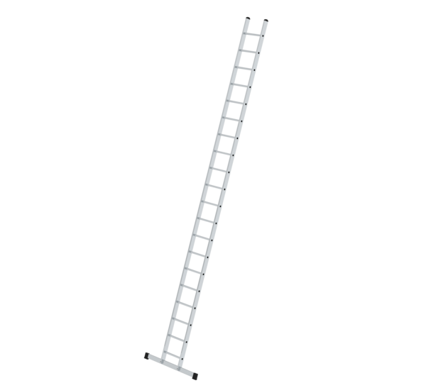 Straight ladder w. std. stabiliser, 20 rungs | © MUNK GmbH