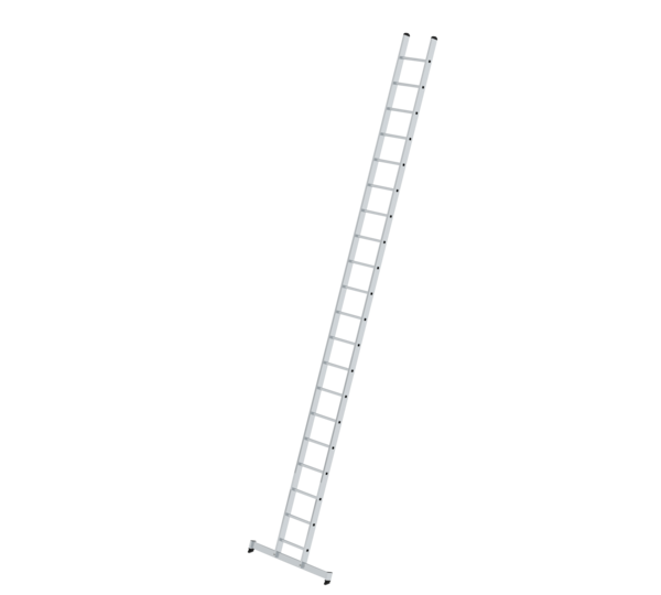 Straight ladder w. nivello stabiliser, 20 rungs | © MUNK GmbH